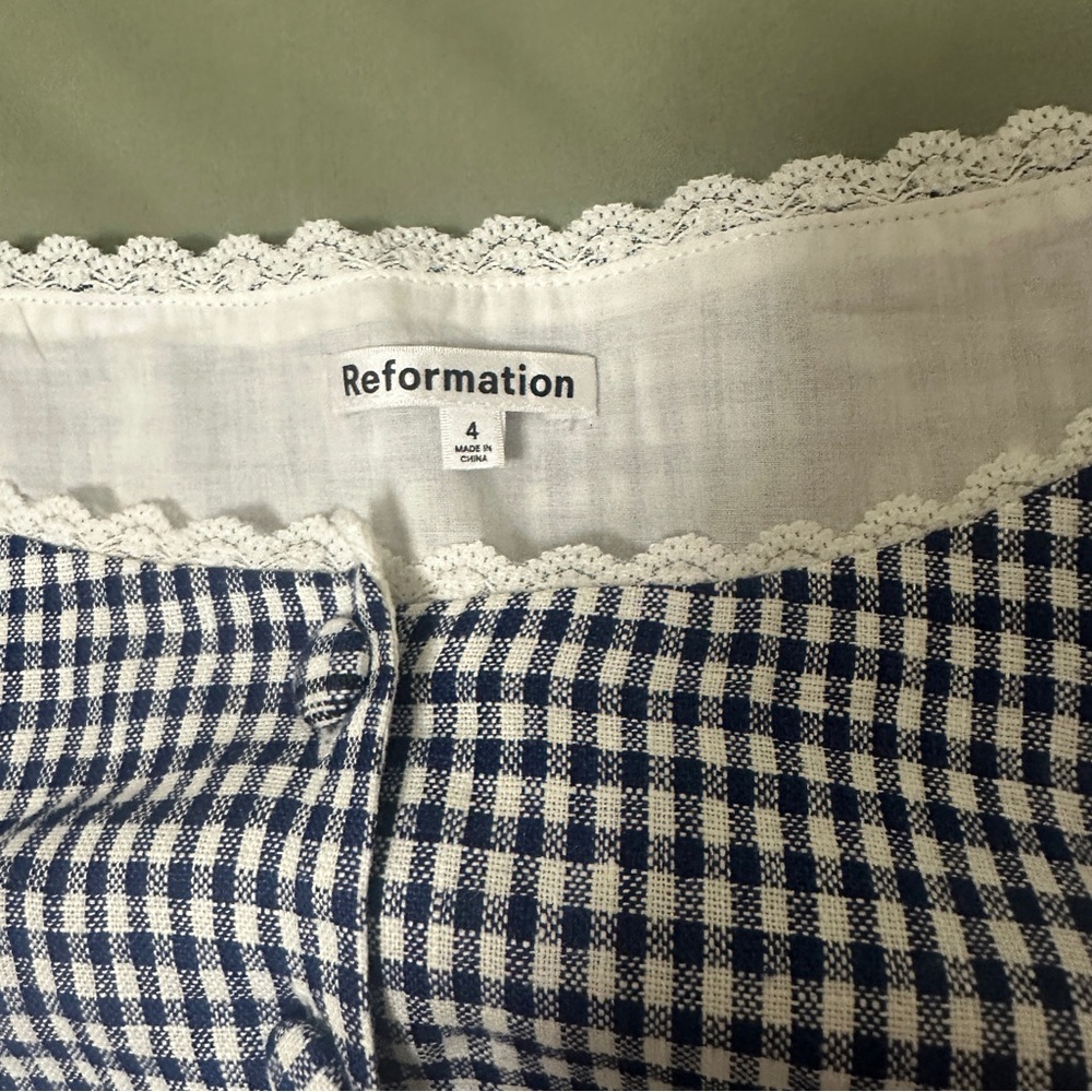Amela gingham top - Picture 5 of 5